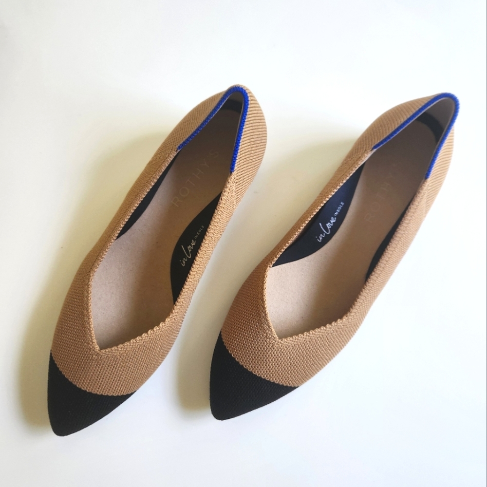 Rothy’s New The High Point Wren Cap Toe size 5